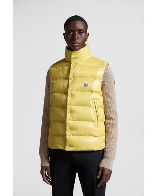 Doudoune jaune sans manche hotsell