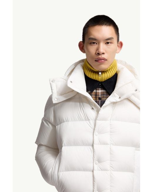 Doudoune Courte À Capuche Maya 70 Moncler pour homme en coloris White