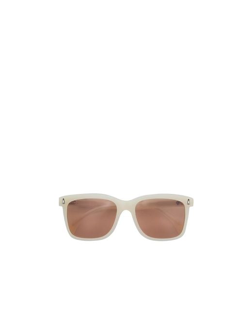 Moncler Pink Moncler Valaire Rectangular Sunglasses