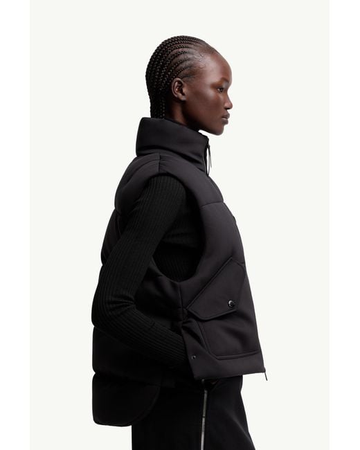Doudoune Sans Manches X Ee72 Par Edward Enninful Moncler x Edward Enninful en coloris Black