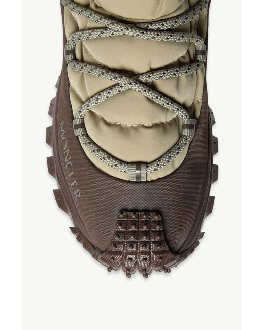 Moncler Brown Trailgrip Gtx Lace-Up Boots for men