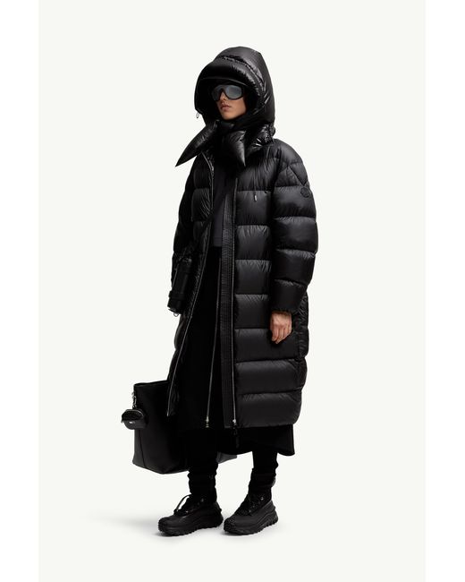 Moncler x Edward Enninful Black X Ee72 By Edward Enninful Cotton Gabardine Midi Skirt