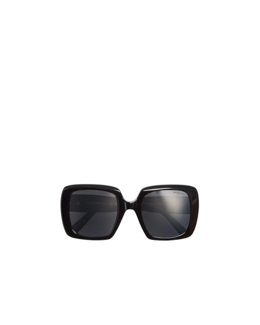 MONCLER LUNETTES Black Blanche Squared Sunglasses
