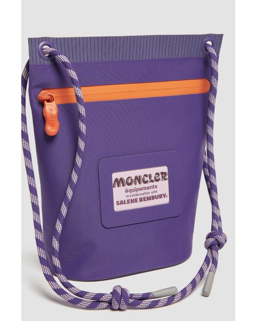 メンズ Moncler Amoebaポーチ By Salehe Bembury Purple