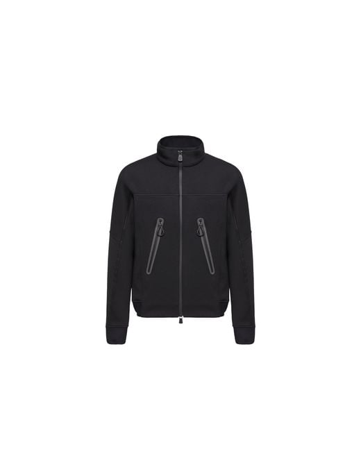 Moncler Sudadera Con Logotipo Y Cremallera, Hombre, Talla Moncler de hombre de color Black
