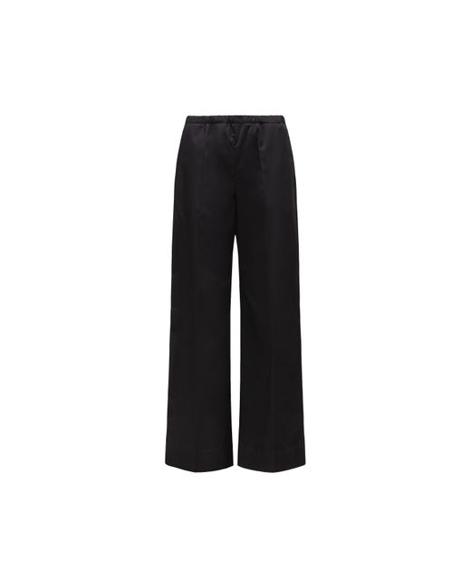 Moncler Black Poplin pants