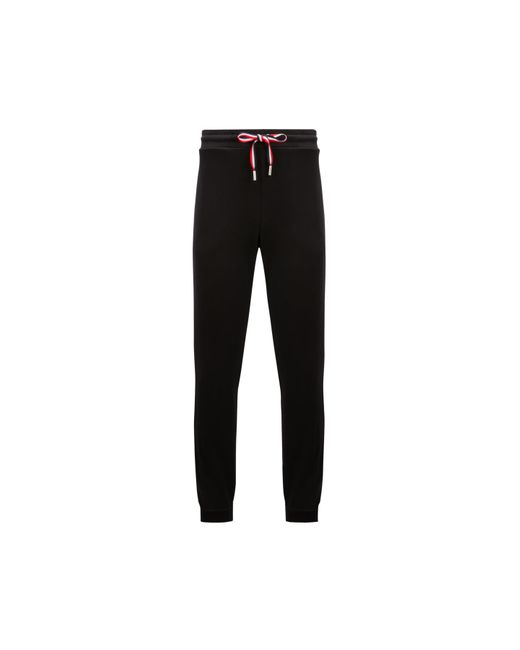 Moncler Sweatpants mit dreifarbigen details in Black für Herren