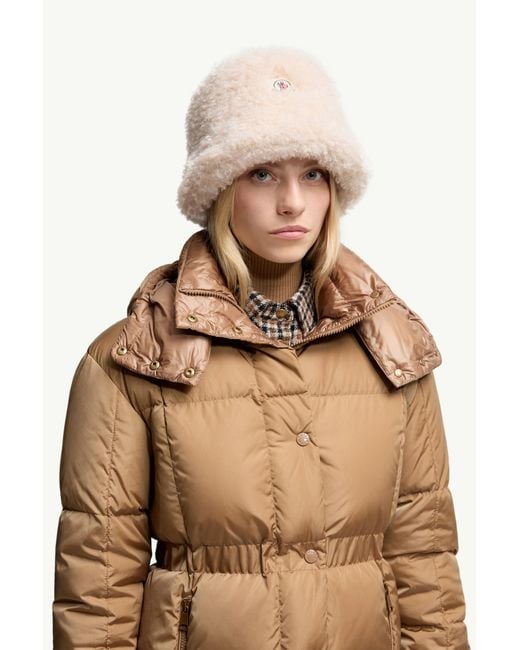 Moncler Brown Teddy Bucket Hat