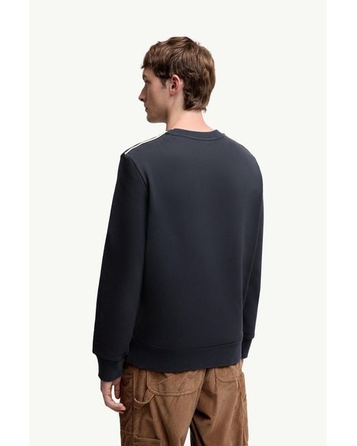 Sudadera De Algodón Con Logotipo Mon Duck, Hombre, Talla Moncler de hombre de color Blue