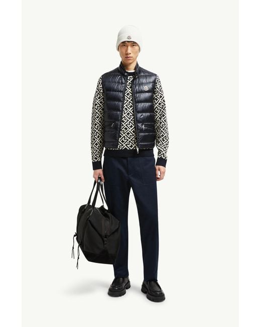 メンズ Moncler Guiベスト Black