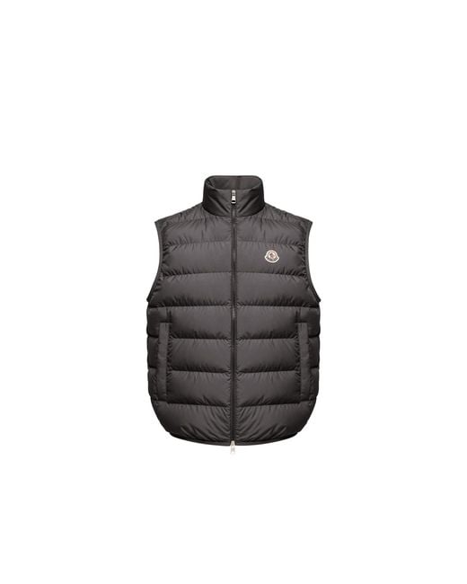 Moncler Gray Moncler Contrin Down Gilet for men