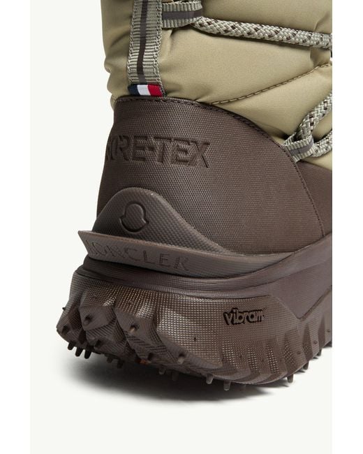 Moncler Brown Trailgrip Gtx Lace-Up Boots for men