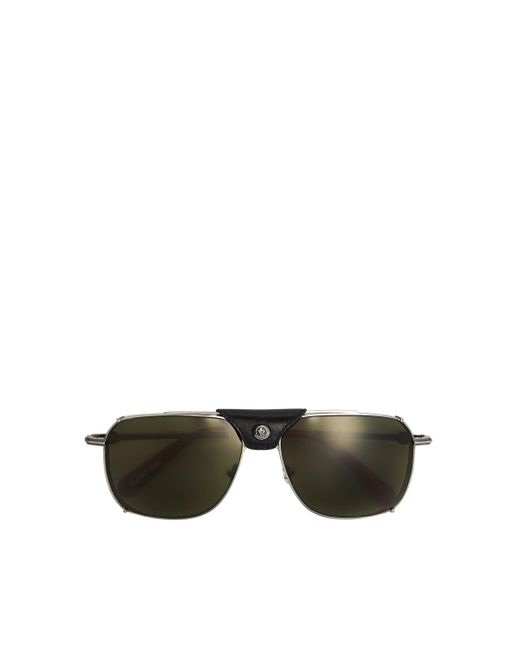 MONCLER LUNETTES Gray Gatiion Navigator Sunglasses for men