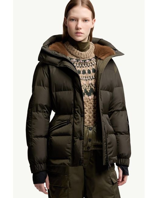 Moncler Salastrains ダウンスキージャケット Black
