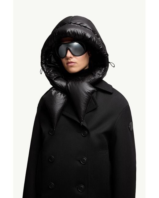 Pasamontañas X Ee72 By Edward Enninful Con Plumón, Mujer, Talla Moncler x Edward Enninful de color Black