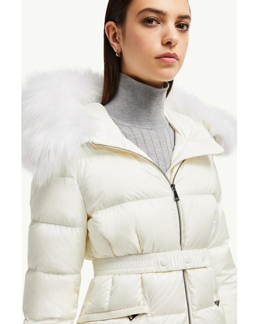 Moncler Boedショートダウンジャケット White