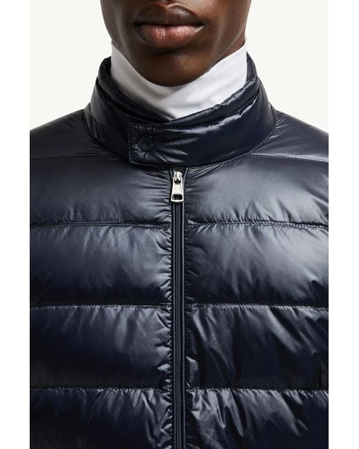 Cárdigan Acolchado De Lana Con Cremallera, Hombre, Talla Moncler de hombre de color Blue