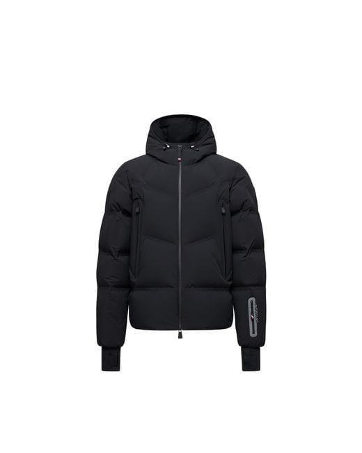 Moncler Black Moncler Angren Hooded Insulated Ski Jacket for men