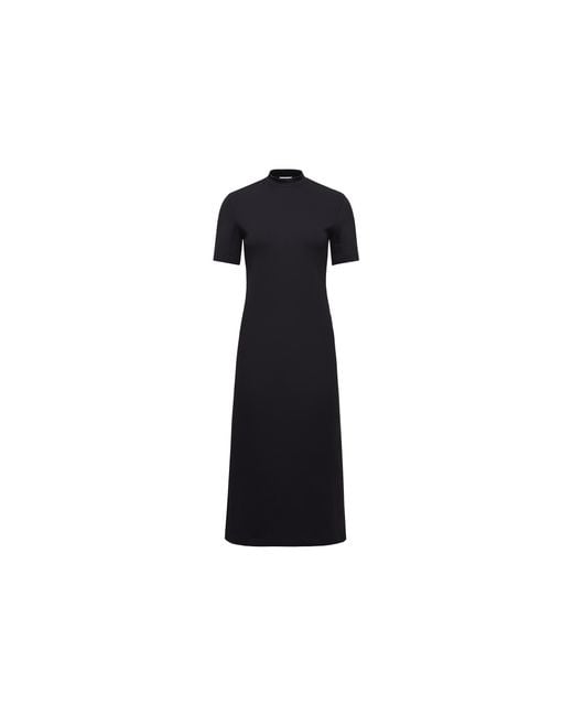 Moncler x Edward Enninful Black Moncler X Ee72 By Edward Enninful Midi Dress