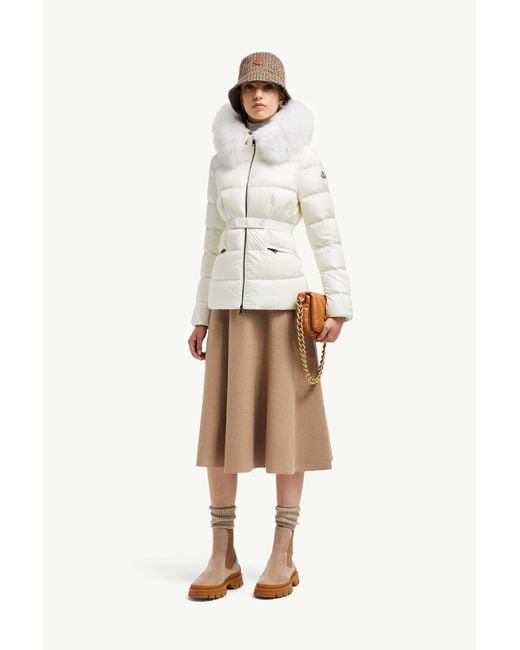 Moncler Boedショートダウンジャケット White