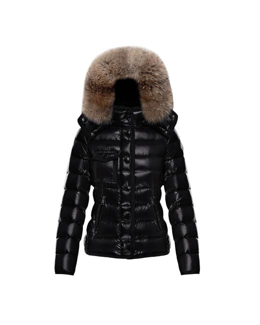Moncler Armoise Short Down Jacket in Black | Lyst