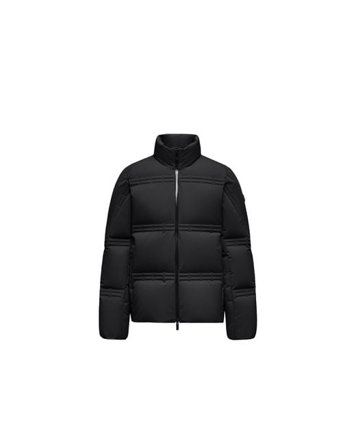 Moncler x A$AP ROCKY Black Moncler Rally Short Down Jacket for men