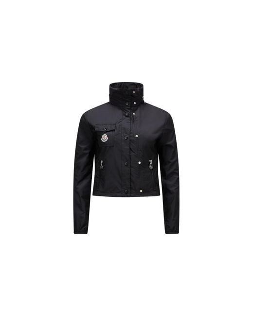 Moncler Black Lico Rain Jacket