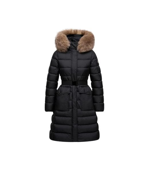 Moncler Moncler Khloesse ロングダウンジャケット, レディース, ブラック, サイズ