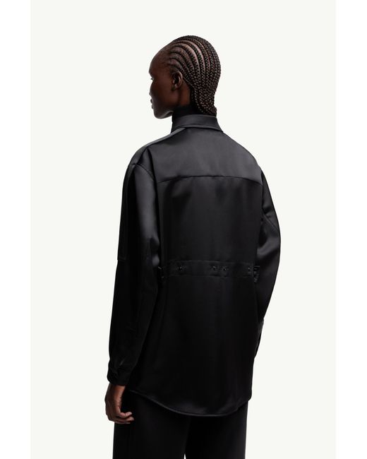 Camisa De Satén X Ee72 By Edward Enninful, Mujer, Talla Moncler x Edward Enninful de color Black