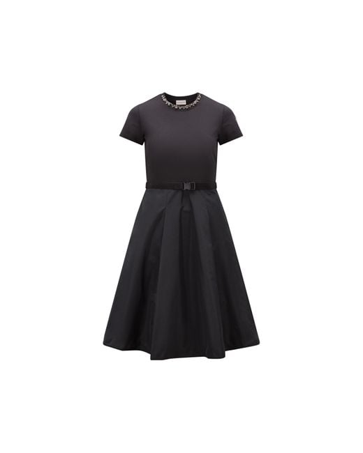 Moncler Black Fleece & Taffeta Dress