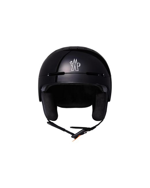 3 MONCLER GRENOBLE Black Logo Ski Helmet