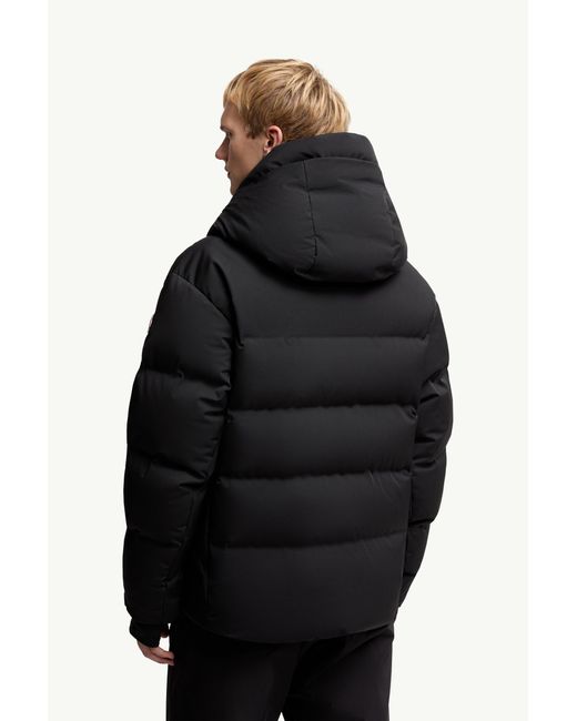 Moncler Fellberg Daunen-Skijacke Mit Kapuze, Herren, Größe in Black für Herren