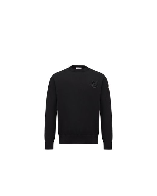 Maglione di Moncler in Black da Uomo