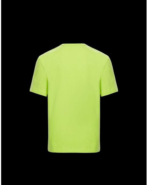 Acid green moncler t shirt hotsell