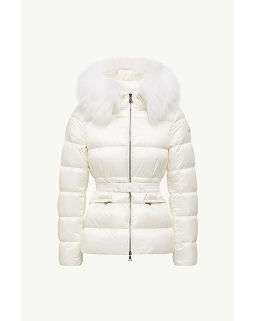 Moncler Boedショートダウンジャケット White