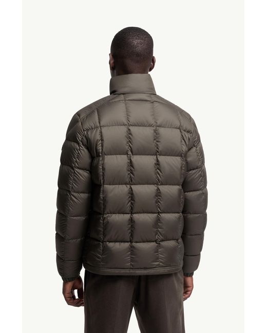メンズ Moncler Eglise ショートダウンジャケット Brown