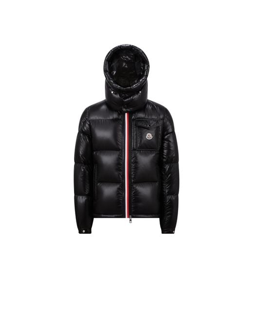 Moncler Black Montbeliard Short Down Jacket for men
