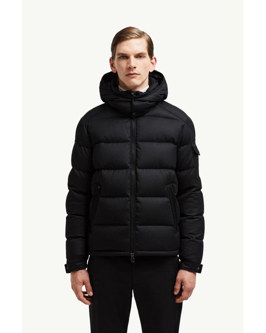 Moncler Montgenevre Down Jacket in Black for Men | Lyst
