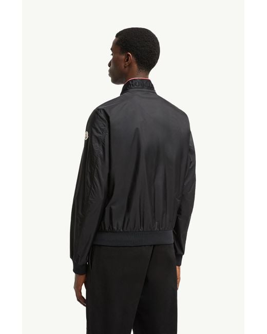 Moncler Black Reppe Rain Jacket for men