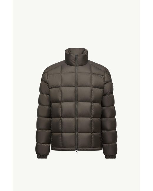 メンズ Moncler Eglise ショートダウンジャケット Brown