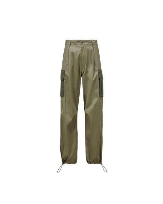 Moncler Green Cargo Pants for men