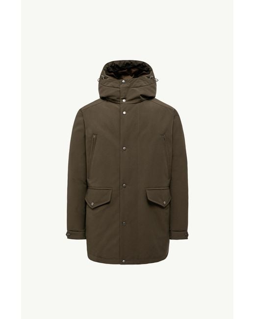 Moncler Black Livradois Hooded Short Down Jacket for men