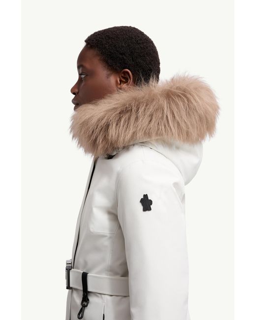 Moncler Laplanceダウンスキージャケット Natural