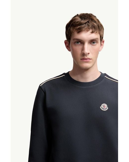 Sudadera De Algodón Con Logotipo Mon Duck, Hombre, Talla Moncler de hombre de color Blue