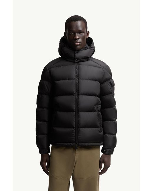 Moncler Black Maya Matte Short Down Jacket for men