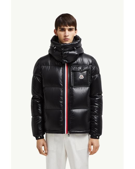 メンズ Moncler Montbeliard ショートダウンジャケット Black