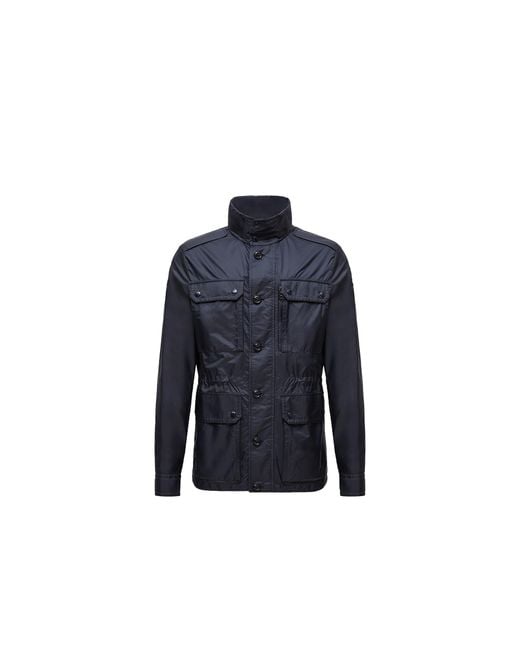 メンズ Moncler Lezフィールドジャケット Blue