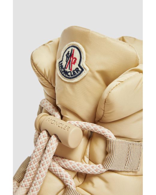 Botines Con Acolchado Gaia Pull, Mujer, Talla Moncler de color Natural