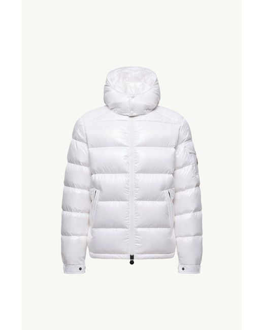 メンズ Moncler Moncler Mayaショートダウンジャケット White