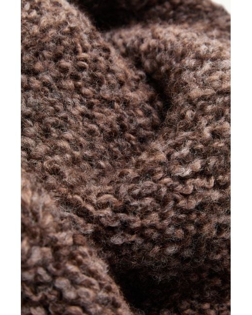 Bufanda De Mezcla De Lana Y Alpaca, Hombre, Talla Moncler de hombre de color Brown